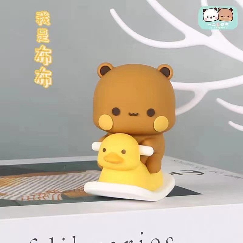 팬더 하나 또는 두 개의 천 손으로 만든 자동차 장식 트렌디 한 인형 귀여운 유니섹스 친구 생일 선물 데스크탑 장식품