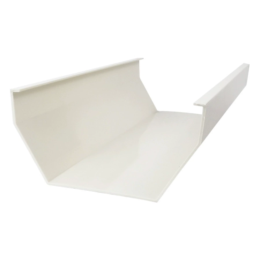 160U тип водосточной канавы дождевой раковины ПВХ карниз дренажной канавы