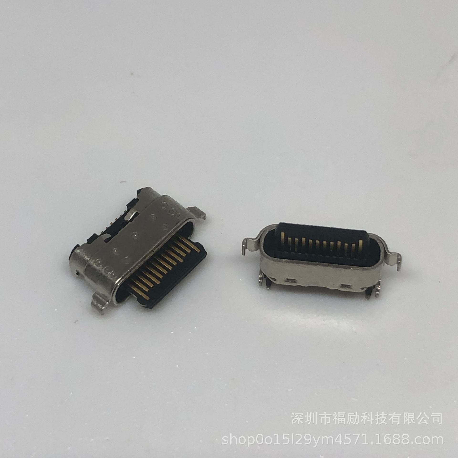 USB+TYPE C 3.1接口 正反插双层 二合一 快充口 180度立式插板DIP-阿里巴巴