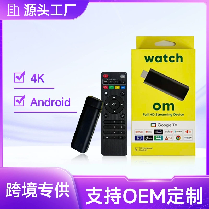 Новый ТВ-приемник OM для внешней торговли, двухдиапазонный Wi-Fi, трансграничный 4K сетевой медиаплеер, ТВ-донгл