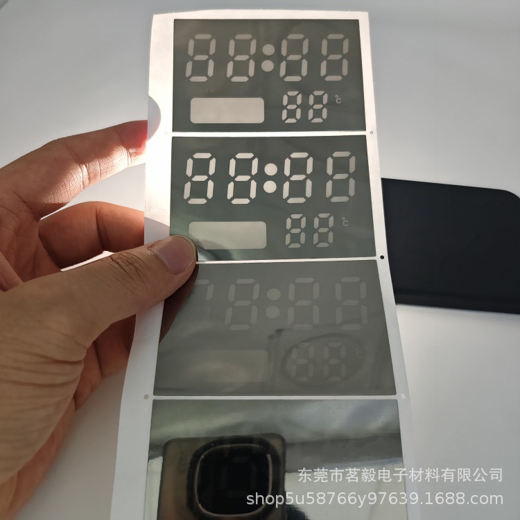 10多年经验 电镀PC亚克显示镜片 PVC反光镜面银盖板 价格实惠