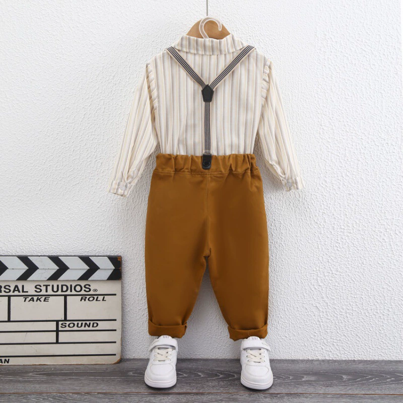 Autumn flower boy costume, children's overall, classic suit jacket for boys, long-sleeve