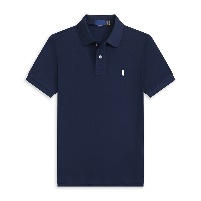 RL Cross Border Pony Men's POLO Shirt Foreign Trade Ralph Pony Embroidered POLO Lapel T-Shirt Short Sleeve T-Shirt Pure Cotton