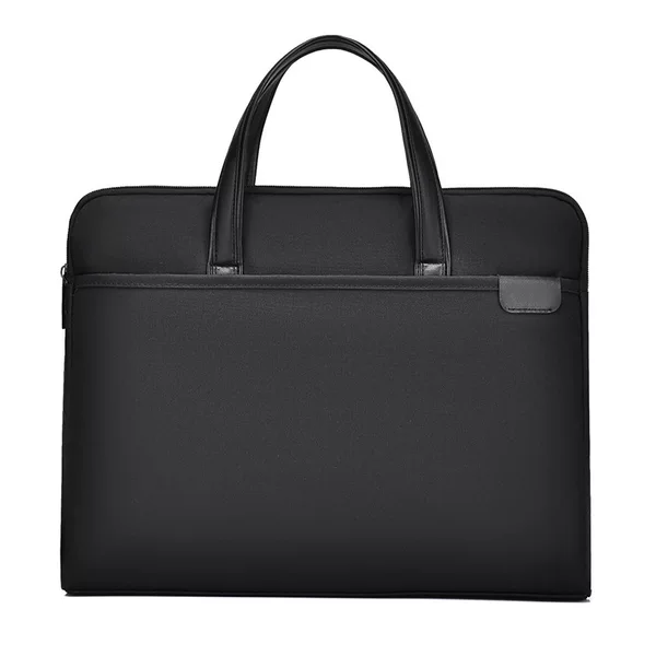 Factory Direct Sales High-End Simple Business Briefcase Men's Business Handbag 15.6inch Computer Bag Large Capacity Conference Bag