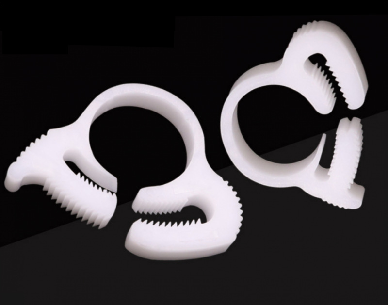 促销汽车管路风机水泵食品机械尼龙变径管夹喉箍塑料卡箍管夹