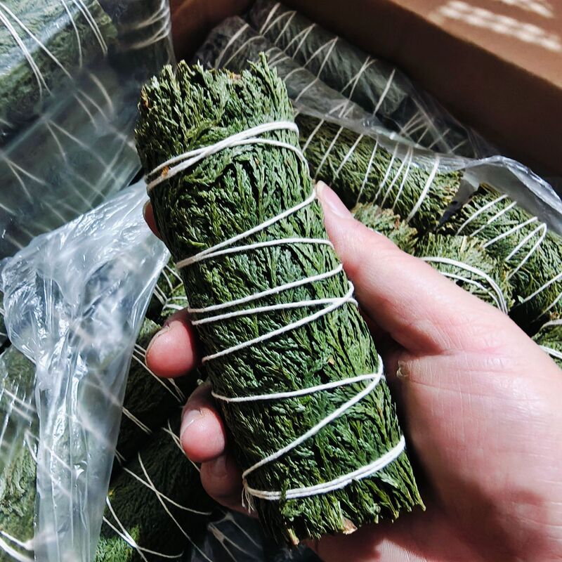 Cross-Border California 4inch White Sage Cedar Blue Sage Incense Sticks White Sage Fragrance