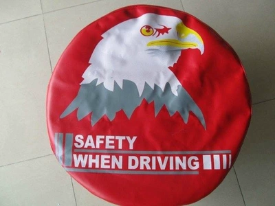 tire cover, tire cover, universal Spare wheel cover - cy-26-red