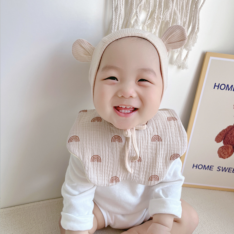 Animal Pattern Cute Animal Printing 100% Cotton Baby Accessories