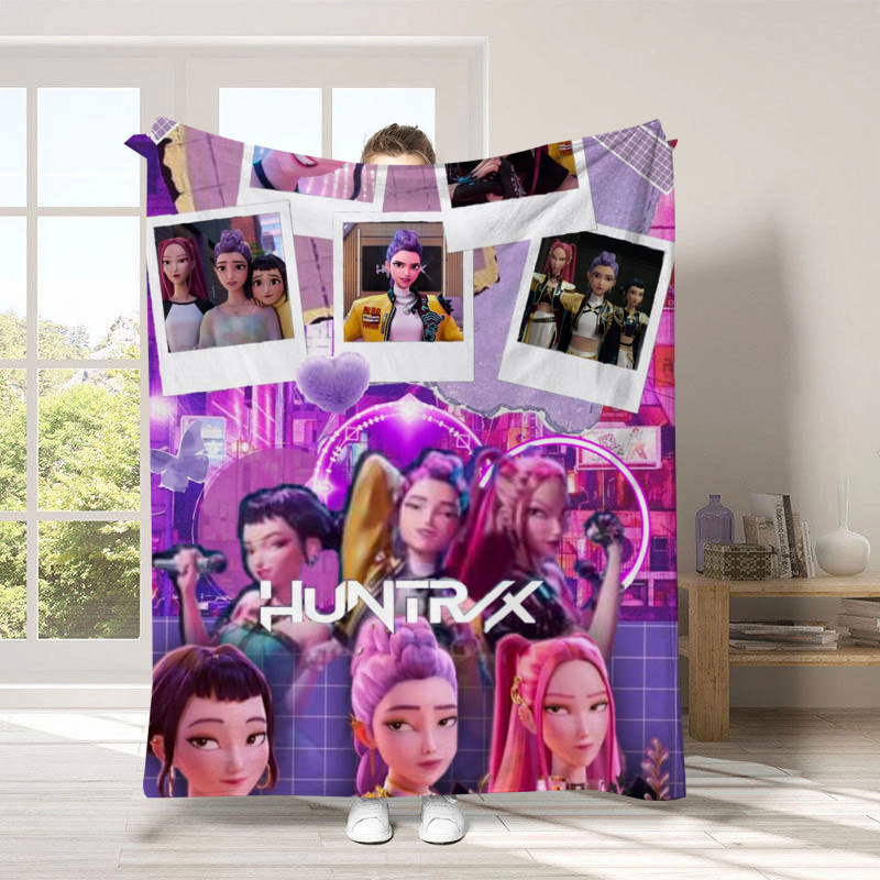 Explosiones transfronterizas de caza de brujas mantas de franela de comercio exterior Amazon mantas de cama gruesas mantas