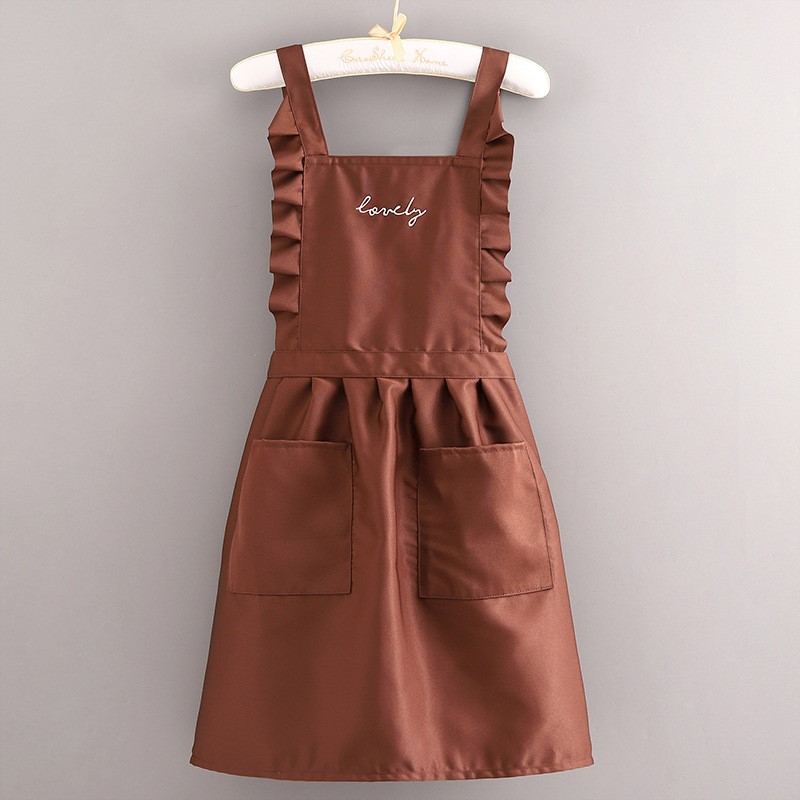 617 스트랩 레터 프린세스 드레스