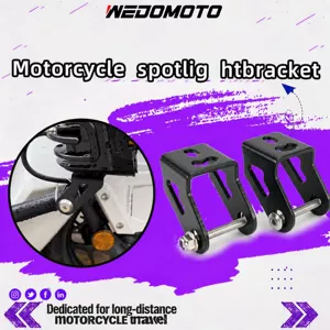 Universal Motosiklet Skuter Aksesuarları, Sabit Kronşteyn, Modifikasiya Qəza Çubuğu, Fənər Kronşteyni