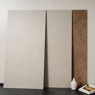 Wabi-Sabi Style 600X1200 Cream Plain Micro-Cement Tiles Bathroom Toilet Kitchen Guest Restaurant Wall and Floor Tiles