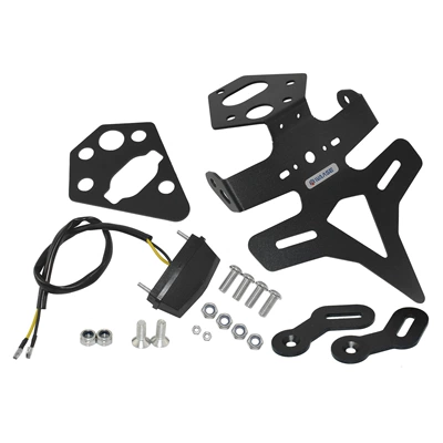 Suitable for Triumph Street Triple 765 R Rs 17-24 Modified Short Tail License Plate Holder Rear License Plate Holder (Nömrə qabı) - black