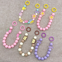 Yi Lian's new acrylic candy color oil dripping accessories hand chain diy jewelry accessories handmade beaded anti-lost chain