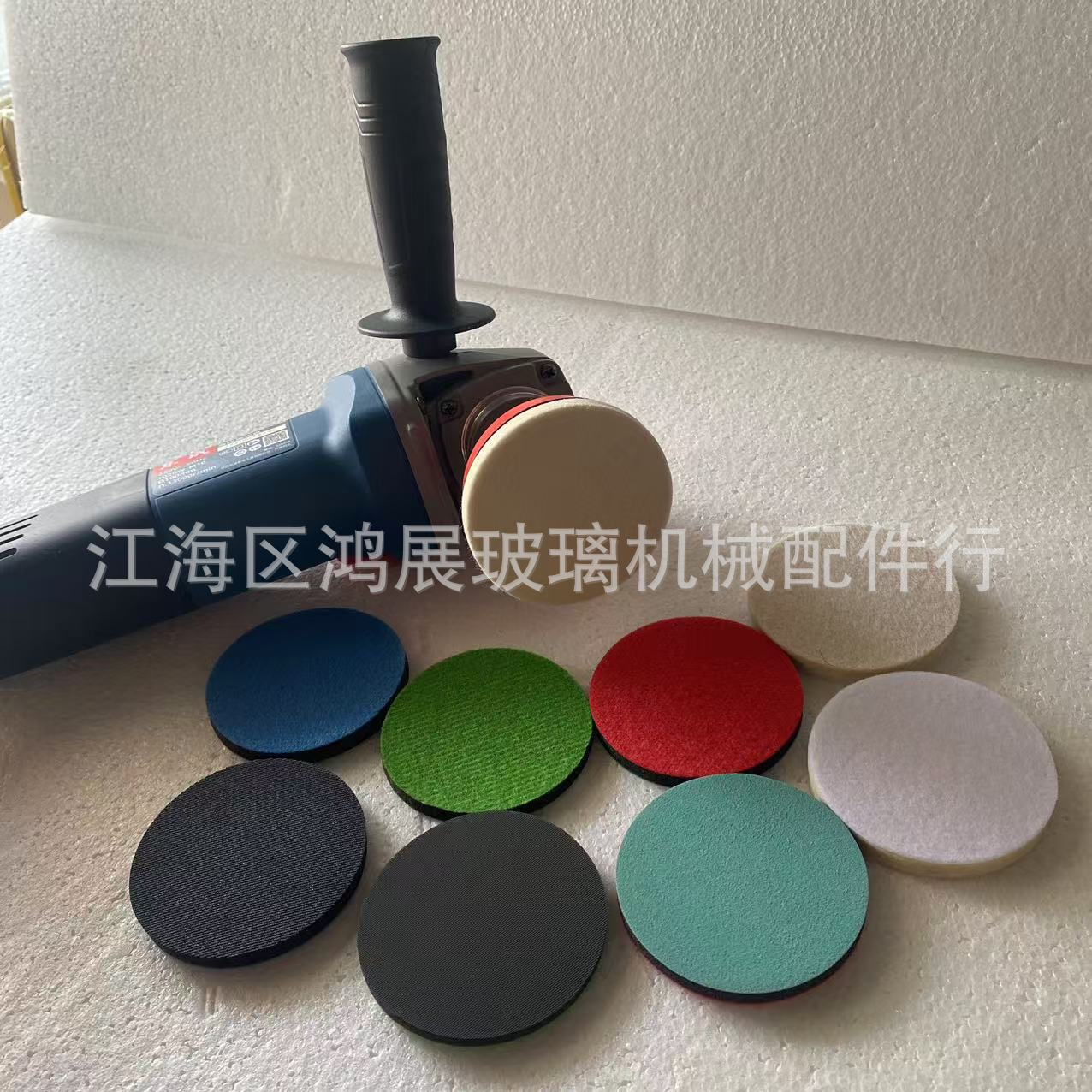 插电手持式专业可调速抛光机套装多功能抛光玻璃石材打磨翻新机