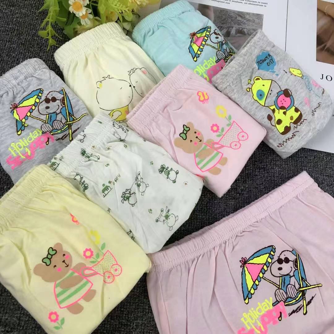 Pantalones infantiles triángulos niñas triángulos de algodón bebé niñas niños pequeños fabricantes de pantalones infantiles grandes al por mayor