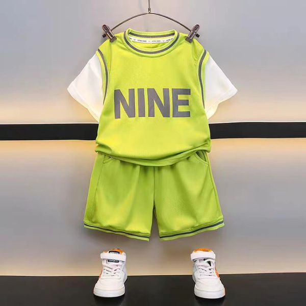 Quick dry basketball uniform for boys