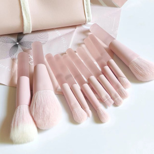 New soft wool 10 half pond peach mini mini makeup brush set Brush Point color brush blush powder brush blade brush