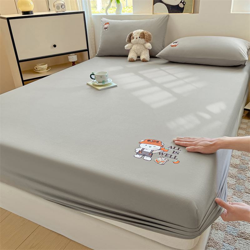 Colcha de algodón puro Colchón de algodón de una sola pieza Cubierta protectora Dormitorio de estudiantes Cama individual con todo incluido Cama individual 2025 Nuevo