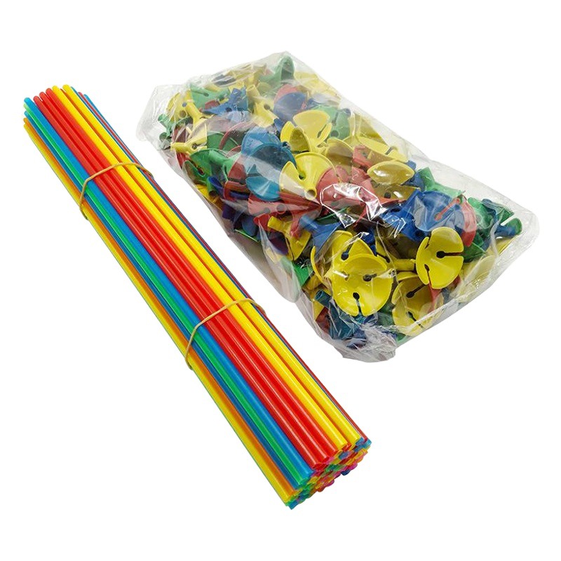 Factory wholesale 40cm plastic rod holder balloon Rod Holder latex balloon accessories Rod Holder