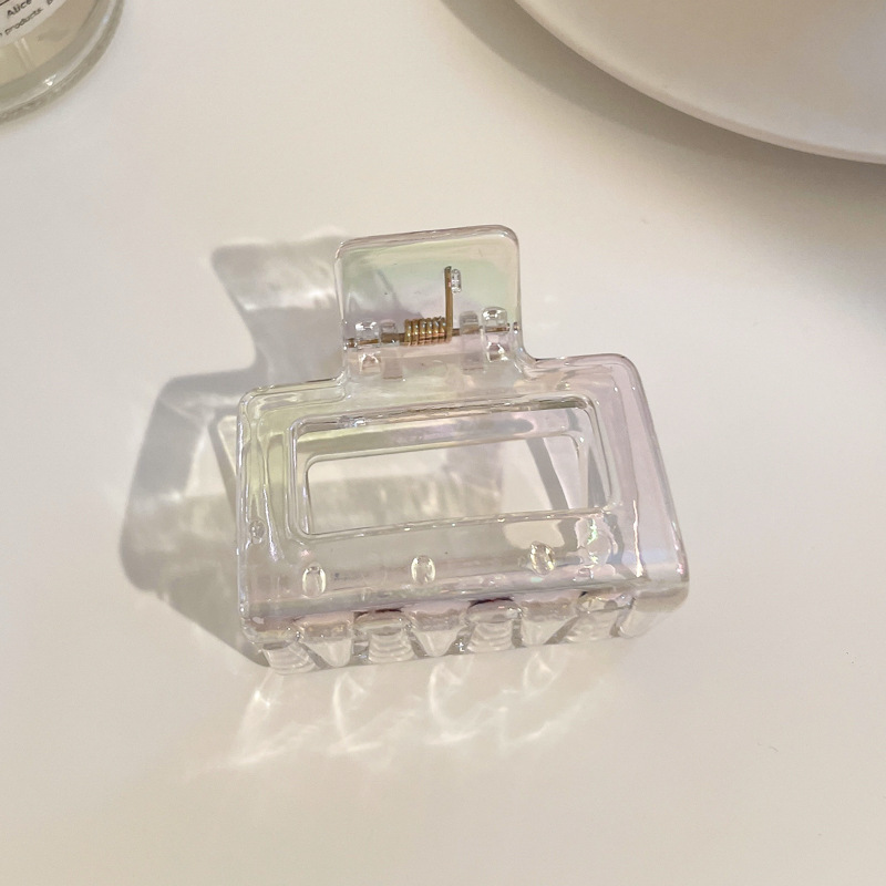 Simple helada updo clip de pelo de alta calidad horquilla femenina Cabeza trasera verano moda tiburón clip tocado ins estilo