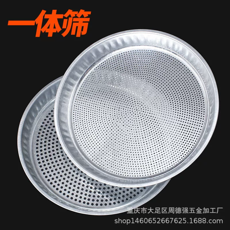 Производители оптового белого цветка железа сито, цельный сито, сито, утолщение, круглое сито, сито из нержавеющей стали, бытовое сито