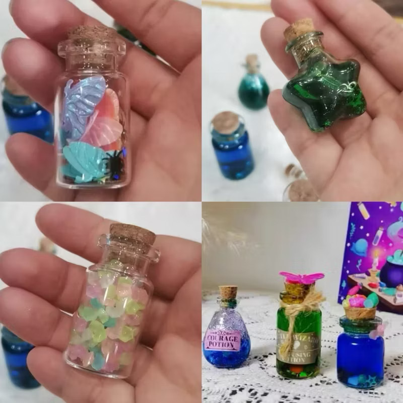 跨境神奇魔法药水DIY科教小实验 小魔法师手工制作材料包儿童玩具|undefined