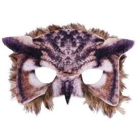 复活节兔子面具批发万圣节派对化妆舞会装饰道具半脸动物老虎面罩