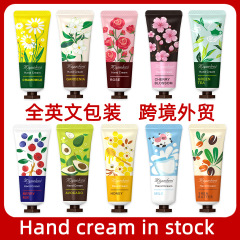MIYUELNI フルイングリッシュフラワーフルーツシリーズ フレッシュハンドクリーム 20g ミニ小チューブ 外国貿易 さわやか保湿 クロスボーダー