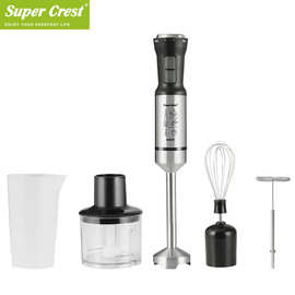 Super Crest 跨境欧规5合1手持搅拌棒套婴儿辅食处理器食物料理棒