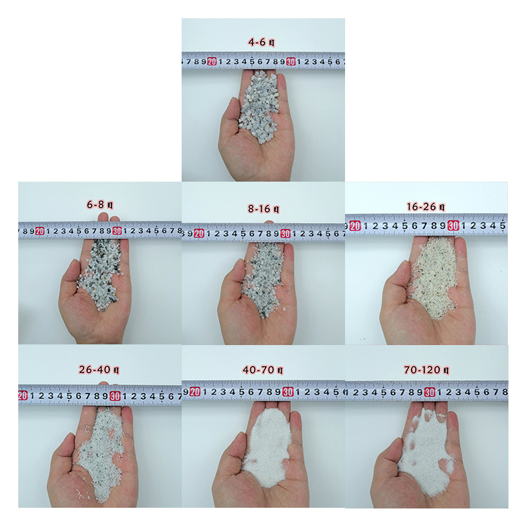 供应江西石英砂滤料 水处理过滤用砂 铸造石英 高温高硅石英粉