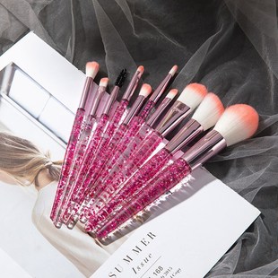 Factory wholesale new 10 onion powder makeup brush suit makeup tools loose powder concealer brush suit cross-border in stock