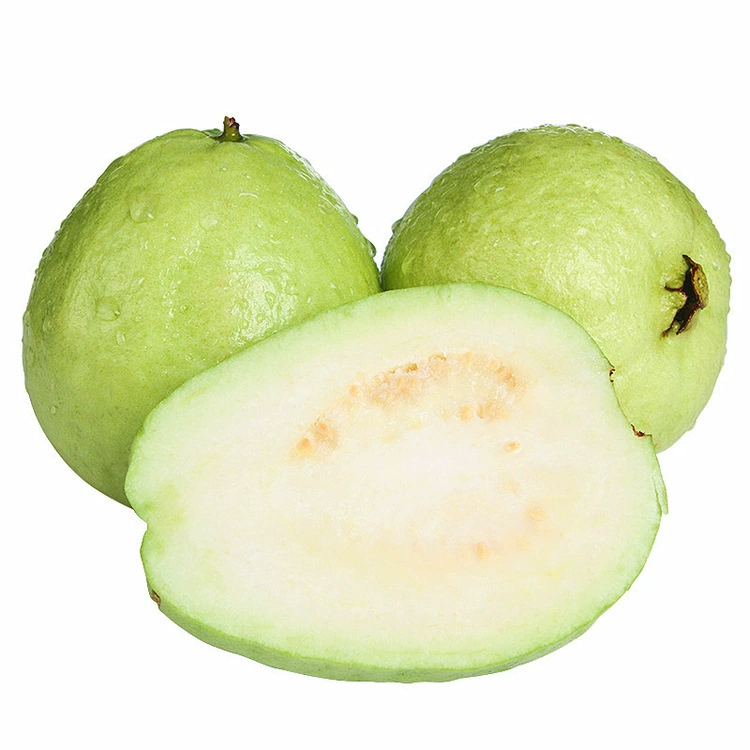 Гуава белоснежная из Фуцзяня, свежесобранные и отгруженные, сезонные фрукты, гуава, гуава с белой мякотью, оптом поштучно.