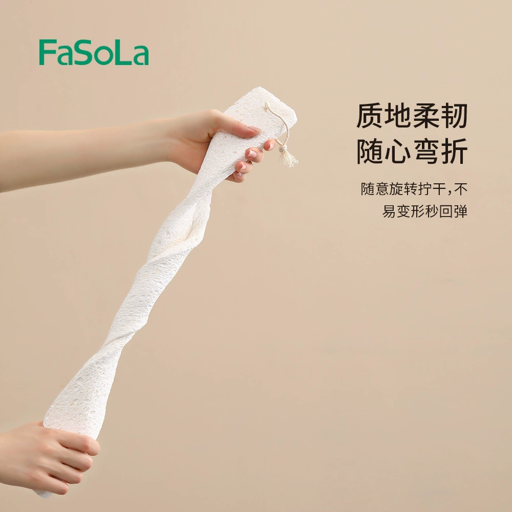 Впитывающая полоса для раковины (FaSoLa), целлюлоза‑хлопок, антиплеск, длинная влагопоглощающая салфетка