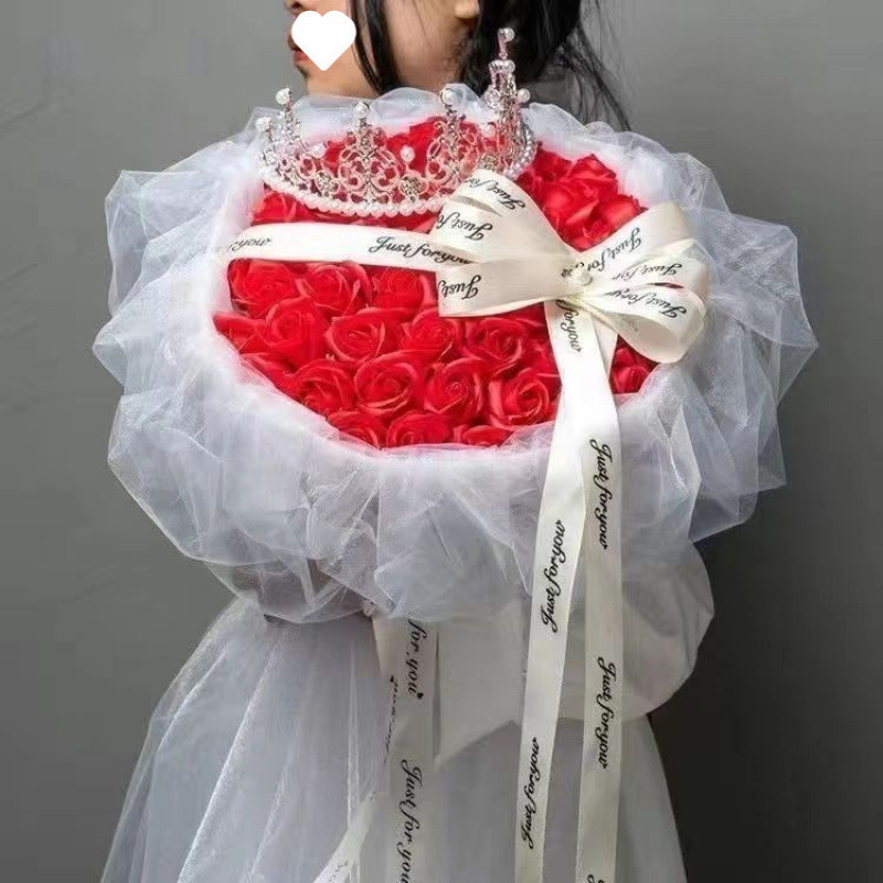 バラの花束、バレンタインデー、大晦日、ガールフレンドの誕生日、ロマンチックな石鹸、プリザーブドフラワー|undefined