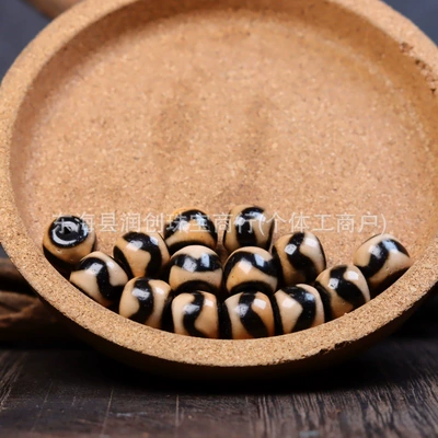 Zərgərlik ara hissələri Yellow Old Material Barrel Beads Accessories