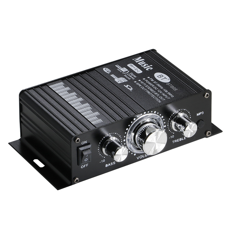 Усилитель BT-888 черный без Bluetooth