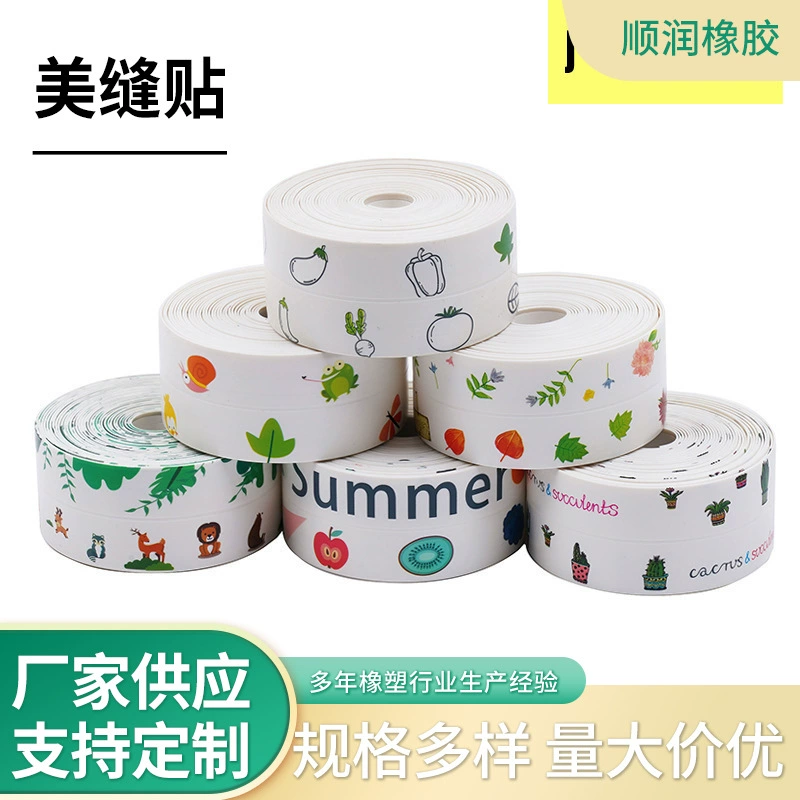 Уплотнительная лента для кухонного шва самоклеящаяся кухонная лента для раковины унитаза Косметическая палочка для шва в наличии оптом