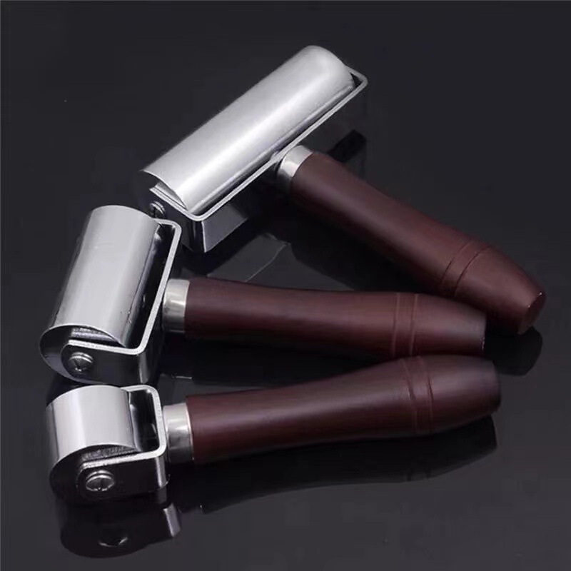 Lizhongchuang Leather Roller Push Wheel Roller Press Wheel DIY Handmade Leather Goods Pressing Tool Solid Leather Edge Roller