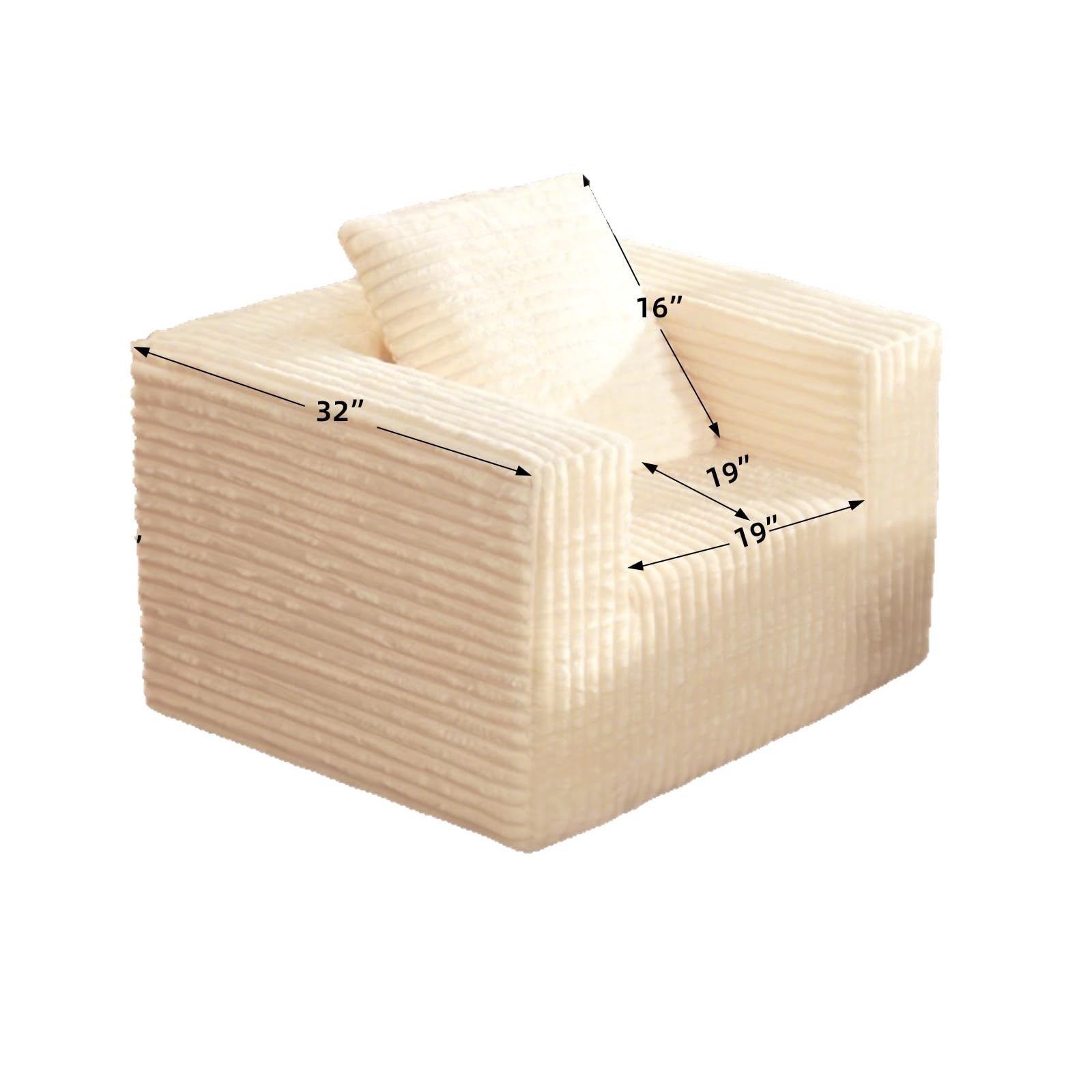 Amazon explosión vacío esponja compresión sofá perezoso silla de beanbag pequeño balcón sofá personalizado