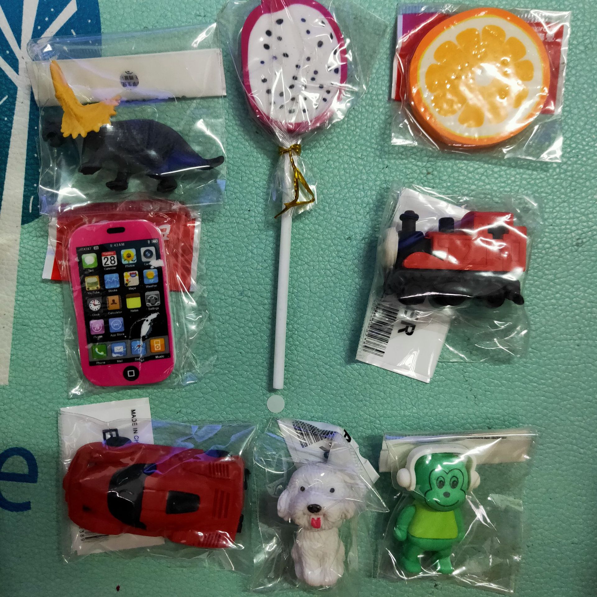 Borrador creativo modelado animal 3D tridimensional borrador extraíble lindo estudiante papelería suministros al por mayor