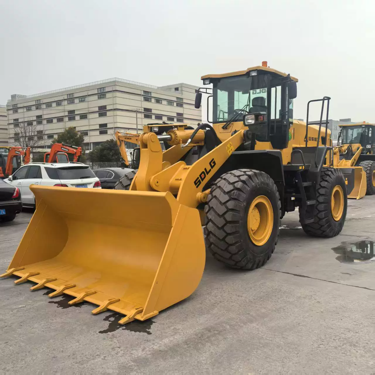 Б/у погрузчик Lingong 956F, высокое качество, внешнеторговые поставки, низкая цена, прямые продажи