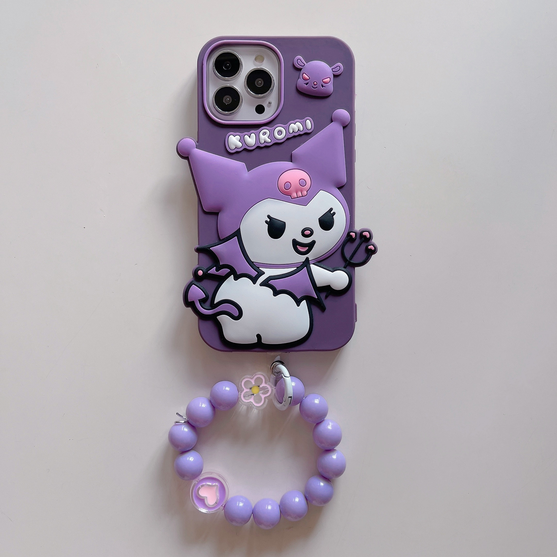 Dark Purple Kuromi iPhone Case Image 9