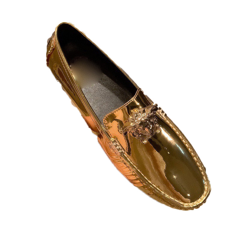 Zapatos Doudou para hombre 2024 verano nuevo estilo zapatos de hombre de suela blanda punta redonda conducción antideslizante zapatos de cuero casuales zapatos perezosos de un pie