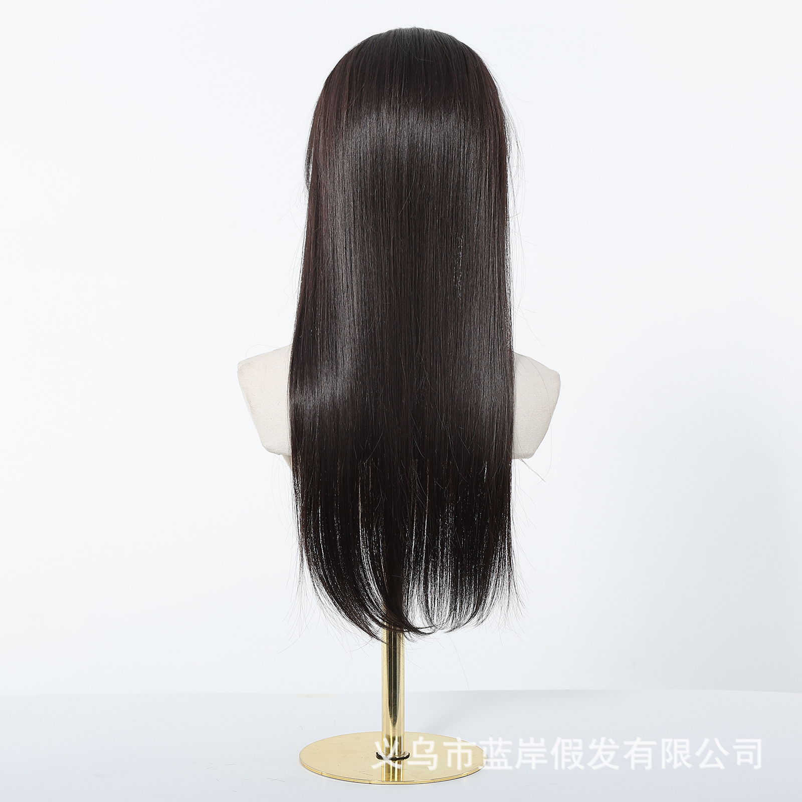 Red de cabello libre frente de encaje pelucca de mujer cabeza de aumento de cabello esponjoso alto cráneo sin marca larga pelucca recta bloque