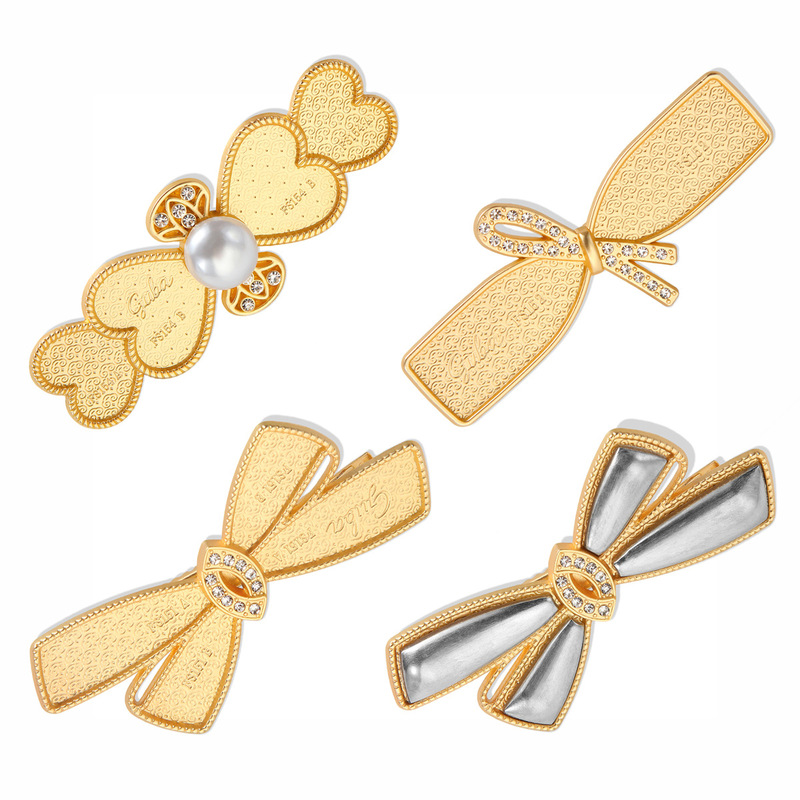 Song Dynasty Brocade Hairpin with Pearls, Double-Layered Heart Base, Fashionable Versatile Bow Hair Accessory, Creative Handmade Jewelry Gift Song Dynasty Brocade Hairpin with Pearls, Double-Layered Heart Base, Fashionable Versatile Bow Hair Accessory, Creative Handmade Jewelry Gift
