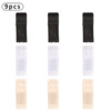 9pcs Elastic Hollow Spray paint Underwear Lengthened buckle Bras Extend the deduction back Breasted Cross border combination
