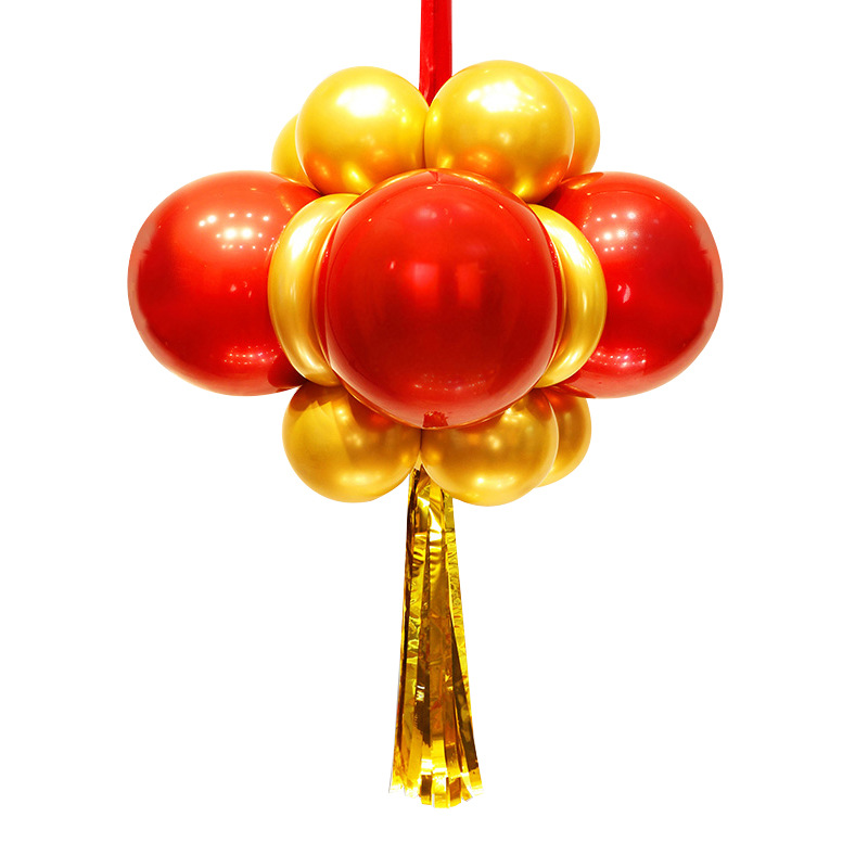 2025 Año Nuevo de la serpiente globo chino nodo colgante decoración día de Año Nuevo centro comercial actividades de Año Nuevo diseño de escena de atmósfera