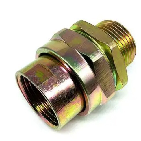 防爆管接头防爆活接头管箍管束补芯堵头锁母碳素钢黄铜镀镍不锈钢