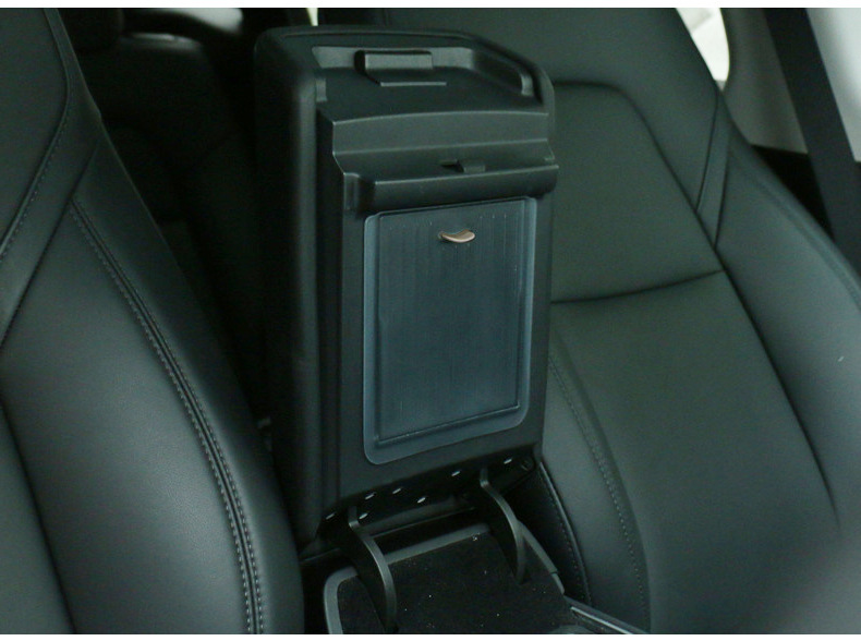 For Tesla Modely3 Armrest Box Privacy Box Central Control Storage Box Magnetic Hidden Box Storage Modification